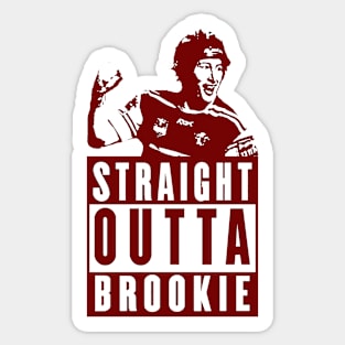 OG FOOTY - Steve Menzies - STRAIGHT OUTTA BROOKIE Sticker